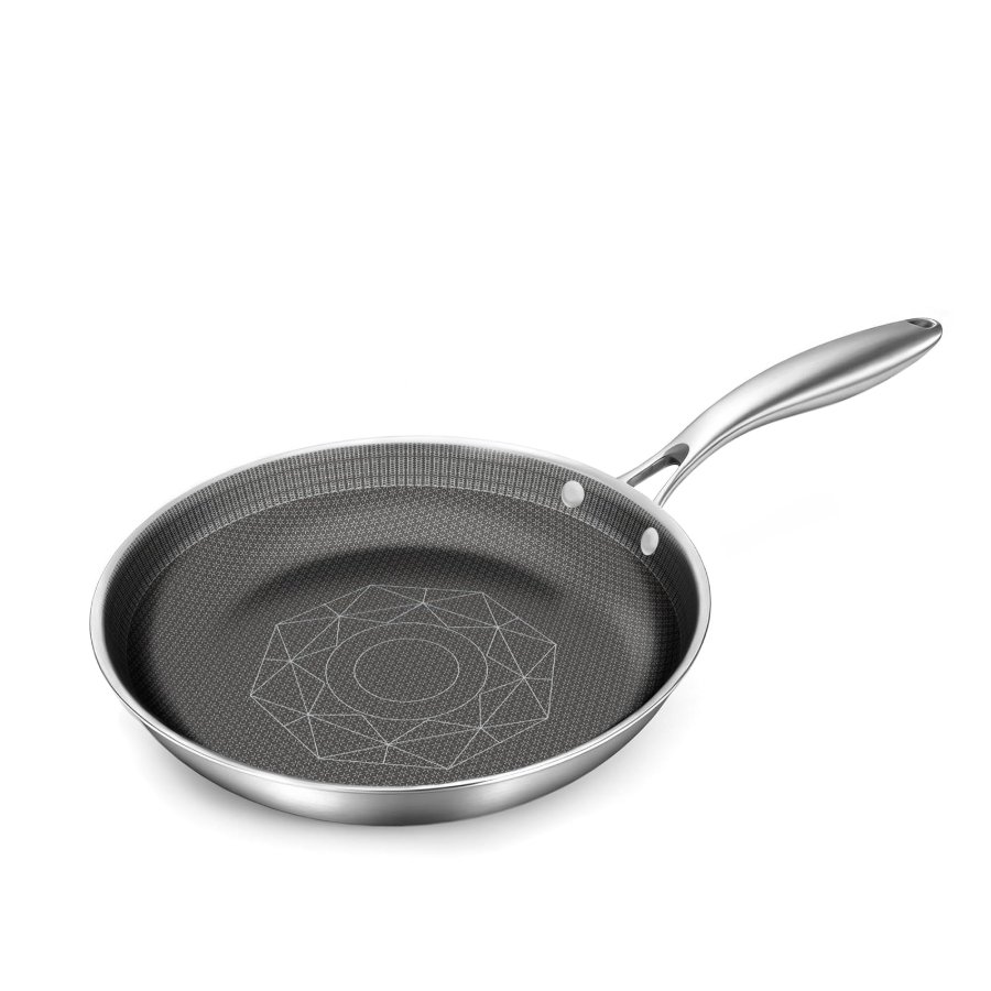 COOKER KING 10-Inch Stainless Steel Pan
