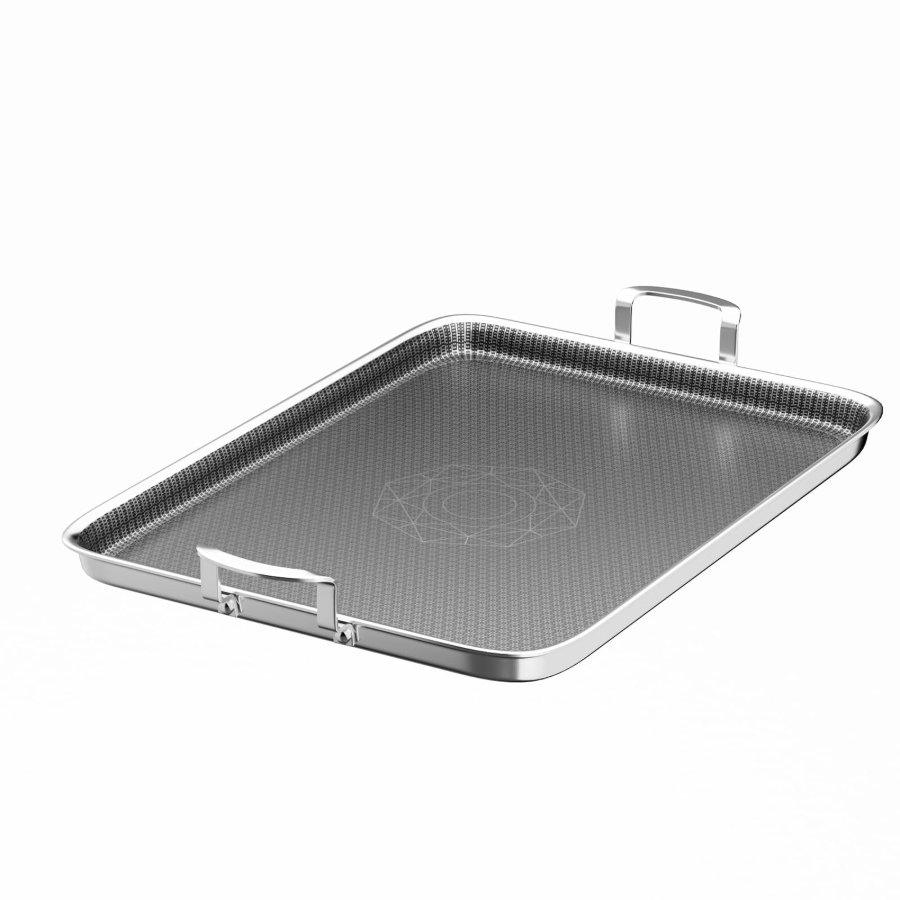 COOKER KING 19" x 13" Double Burner Griddle Pan